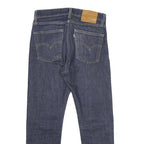 LEVI'S 510 BIG E Mens Slim Blue Denim Raw Jeans W28 L25 Zip Closure