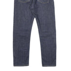 LEVI'S 510 BIG E Mens Slim Blue Denim Raw Jeans W28 L25 Zip Closure