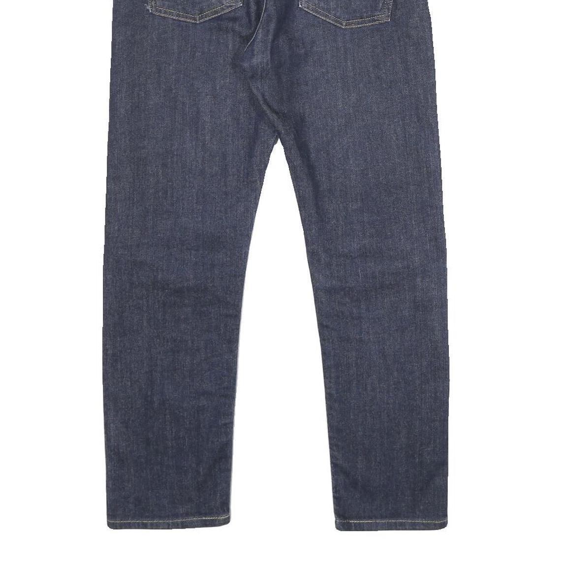 LEVI'S 510 BIG E Mens Slim Blue Denim Raw Jeans W28 L25 Zip Closure