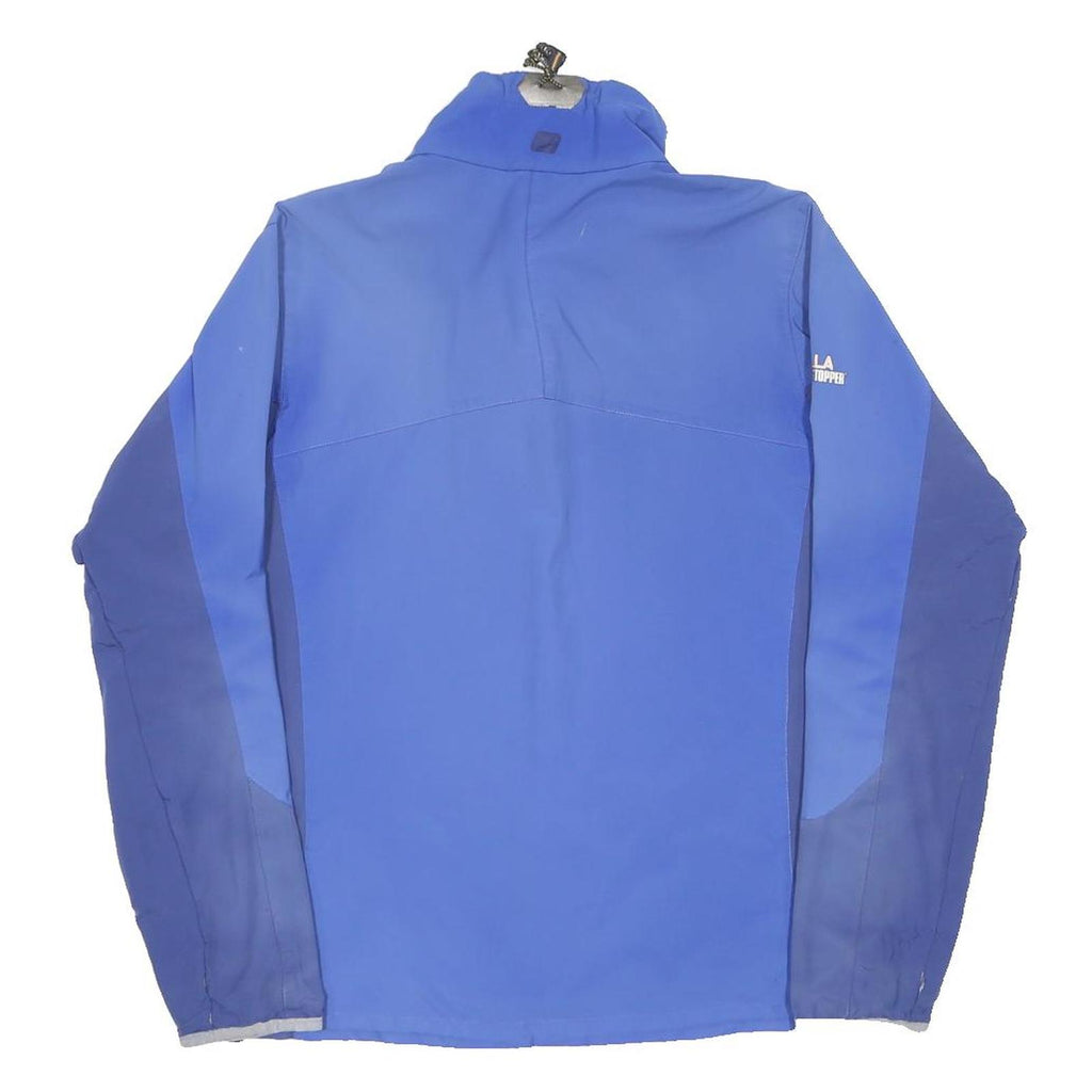 BERGHAUS Mens Blue & Navy Outdoor Jacket L Polyester Zip Breathable