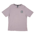 ADIDAS Womens Lilac Purple Casual T-Shirt L Short Sleeve Crew Neck Cotton Blend