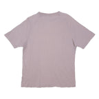 ADIDAS Womens Lilac Purple Casual T-Shirt L Short Sleeve Crew Neck Cotton Blend