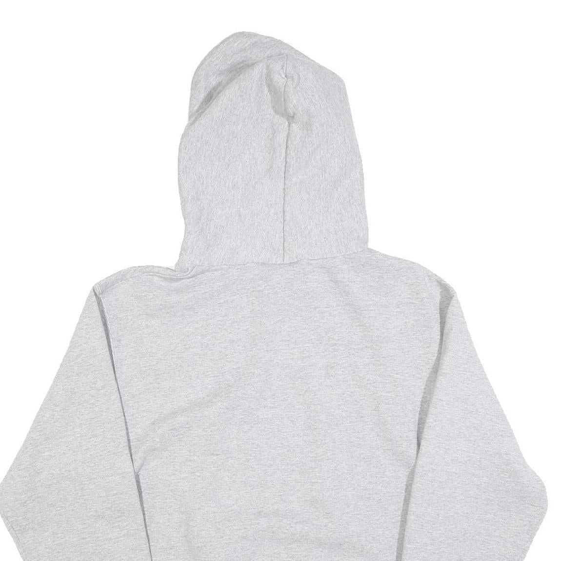 CHAMPION Mens Grey BBCHS Baseball Pullover Hoodie M Cotton Blend Casual