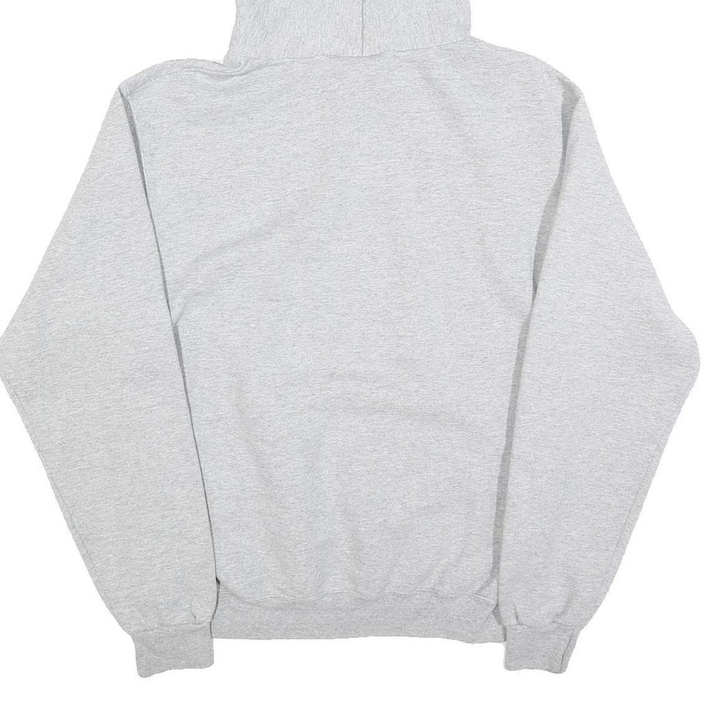 CHAMPION Mens Grey BBCHS Baseball Pullover Hoodie M Cotton Blend Casual