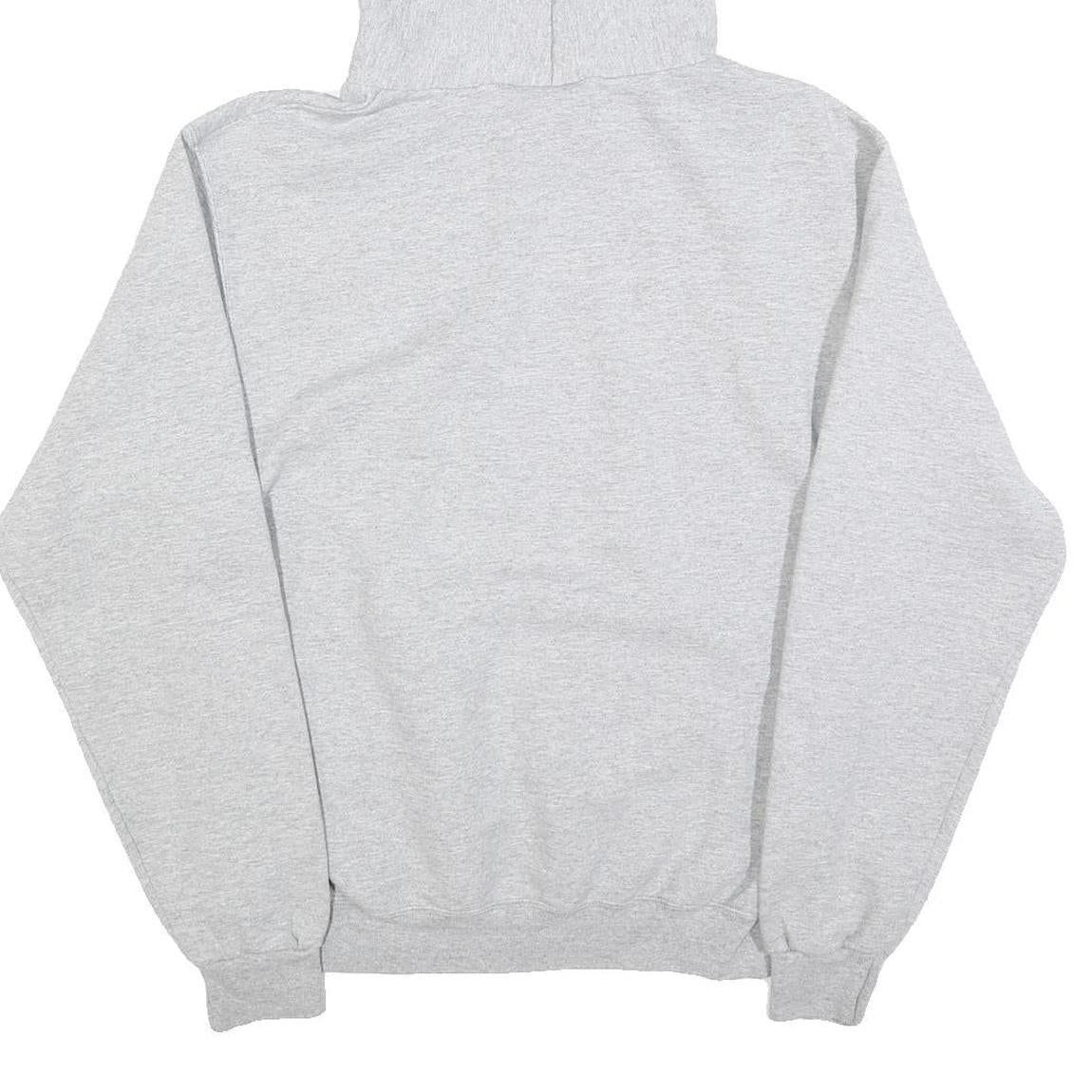 CHAMPION Mens Grey BBCHS Baseball Pullover Hoodie M Cotton Blend Casual