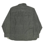 FREEDOM FOUNDRY Mens Grey Shirt XL Cotton Blend Button Pocket Casual Workwear