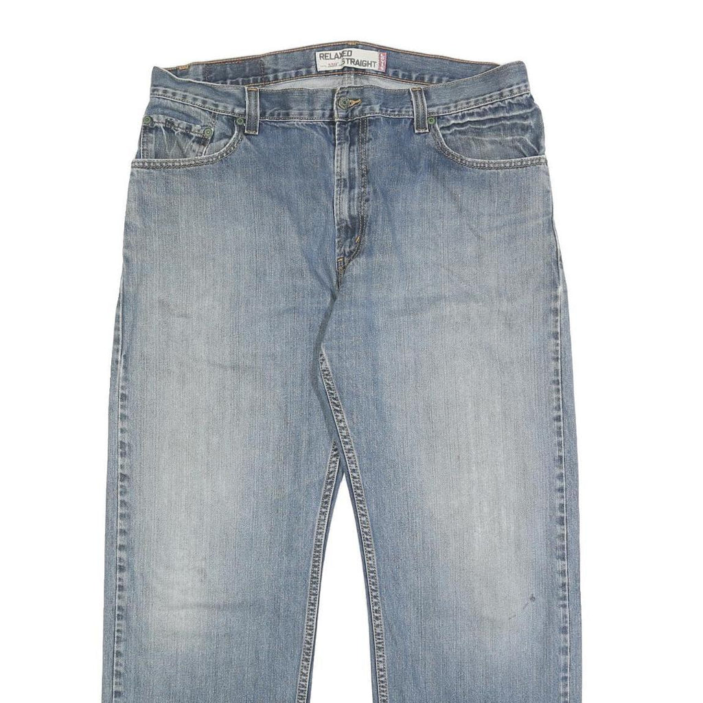 LEVI'S 559 Straight Mens Jeans Blue Relaxed Straight Denim Medium W36 L32