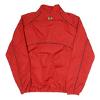 NHL Mens Red Jacket XL Polyester Plain Zip Up Lightweight Sportswear
