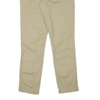 DICKIES Mens Cotton Blend Beige Slim Tapered Trousers W34 L30 Workwear Casual