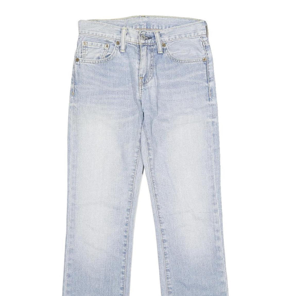 LEVI'S 511 Slim Mens Jeans Blue Denim Light W27 L32 Slim Fit Zip