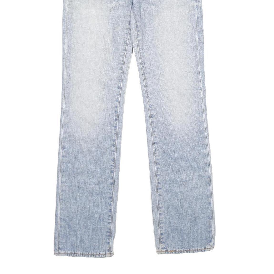 LEVI'S 511 Slim Mens Jeans Blue Denim Light W27 L32 Slim Fit Zip