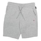 NAPAPIJRI Mens Shorts Grey Casual Cotton Blend S W28 Drawstring Pockets