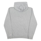 CHAMPION Womens Grey Pullover Hoodie S Cotton Blend Casual Sweatshirt