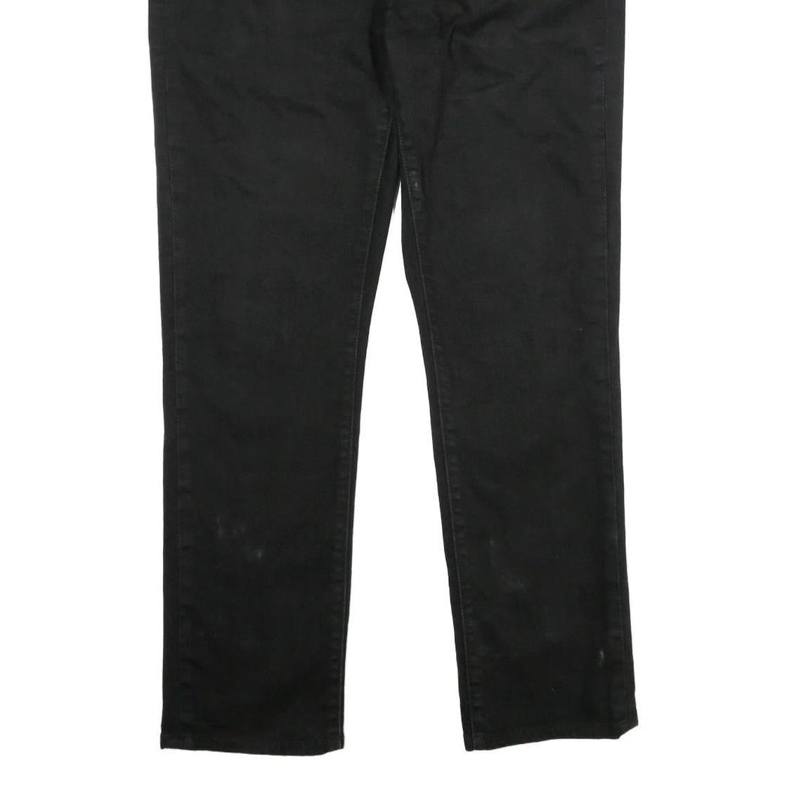 LEVI'S 511 Womens Jeans Black Slim Skinny Denim W33 L32 Stretch Cotton Blend