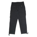 BDG Womens Cotton Blend Black Regular Fit Cargo Trousers W35 L34 Casual Utility