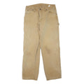 DICKIES Mens Jeans Beige Regular Straight Denim W32 L30 Workwear Carpenter Style