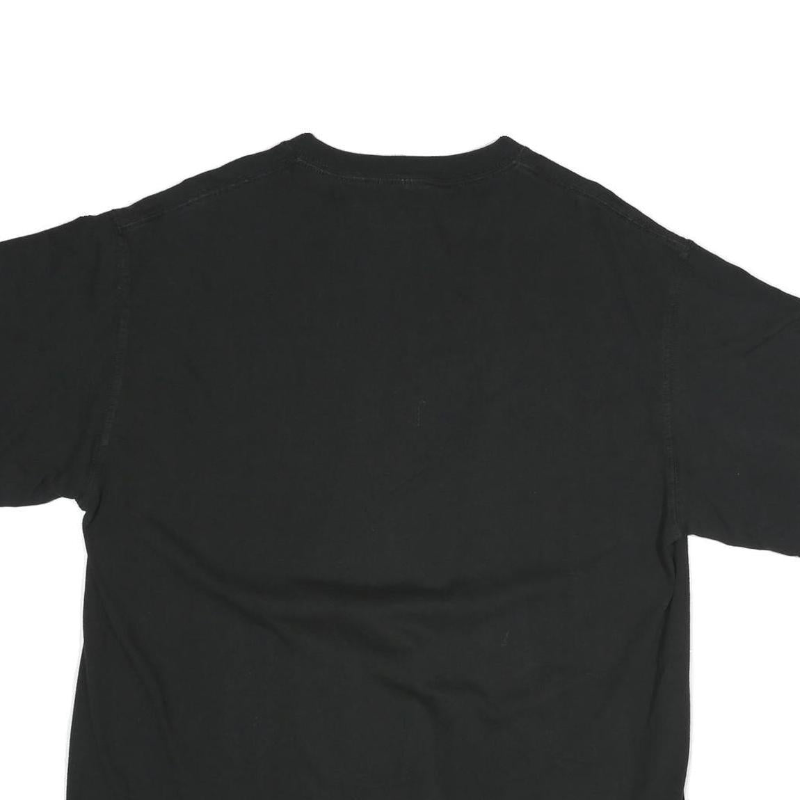 Mens Black Steelers Champions Graphic T-Shirt XL Short Sleeve Crew Neck Super