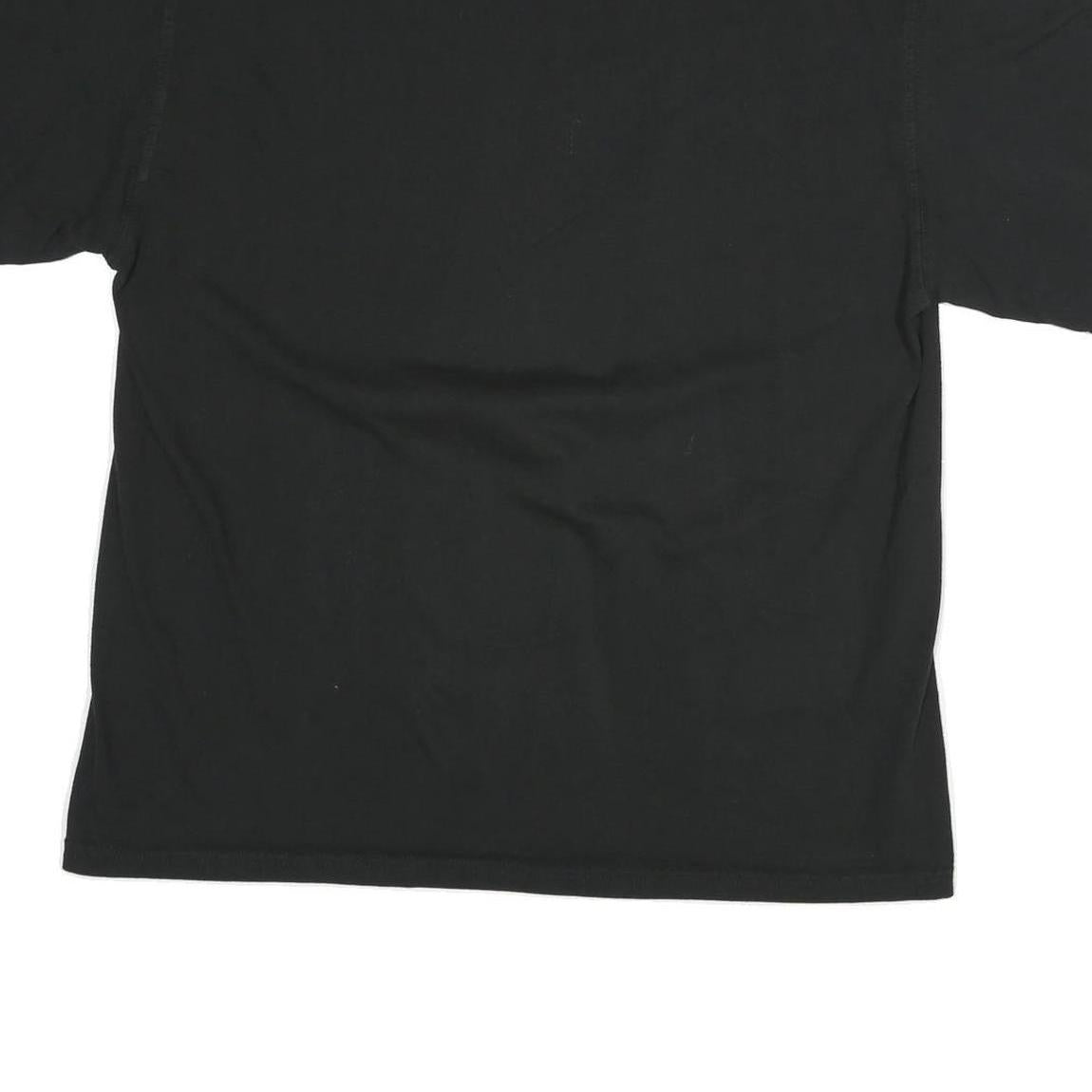 Mens Black Steelers Champions Graphic T-Shirt XL Short Sleeve Crew Neck Super