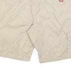 DICKIES Womens Beige Cargo Cotton Blend Shorts XL W38 Practical Pockets