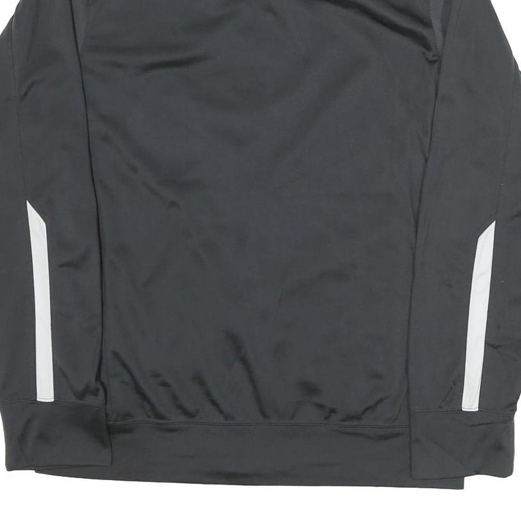 NIKE Mens Black & White Christian Brothers Basketball Track Jacket S Polyester