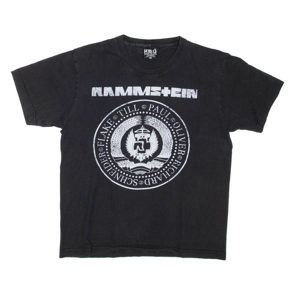 REO Rammstein Mens Band T-Shirt Black M