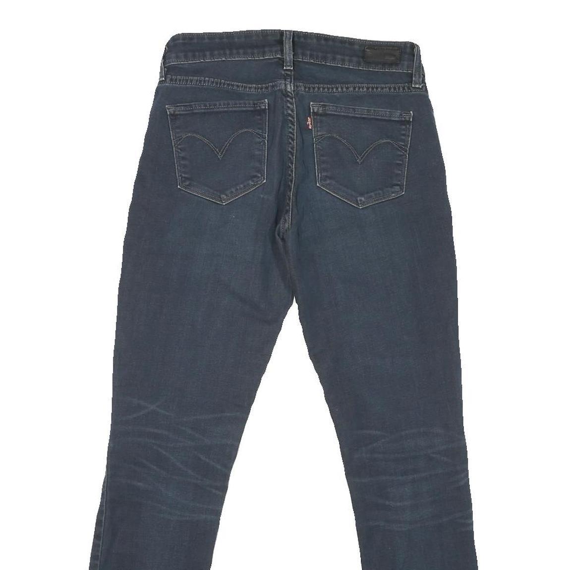 LEVI'S Womens Jeans Blue Slim Skinny Denim Medium W26 L28 Stretch Zip Fly