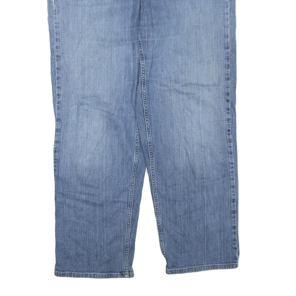 CARHARTT Womens Blue Regular Fit Straight Denim Light Wash Jeans W40 L32 Relaxed