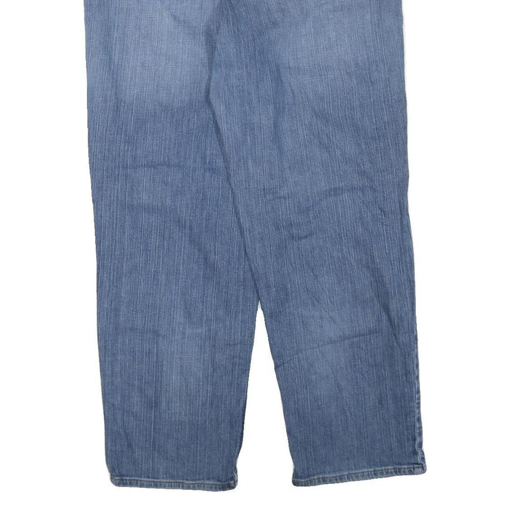 CARHARTT Womens Blue Regular Fit Straight Denim Light Wash Jeans W40 L32 Relaxed