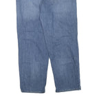 CARHARTT Womens Blue Regular Fit Straight Denim Light Wash Jeans W40 L32 Relaxed