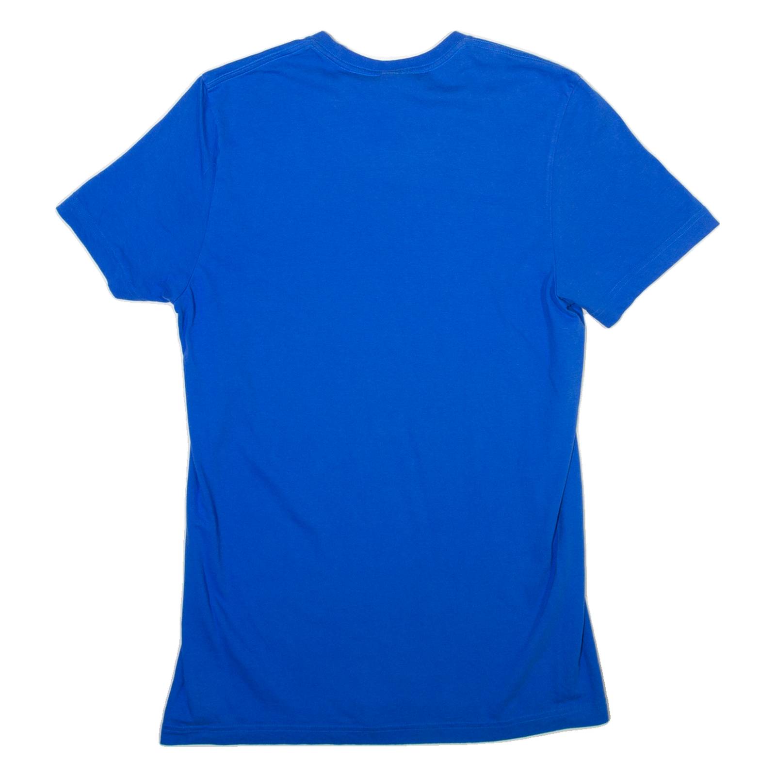 ADIDAS Mens T-Shirt Blue S