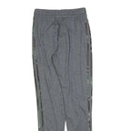 ADIDAS Mens Joggers Grey & Camouflage XS W25 L30 Cotton Slim Tapered Fit Casual