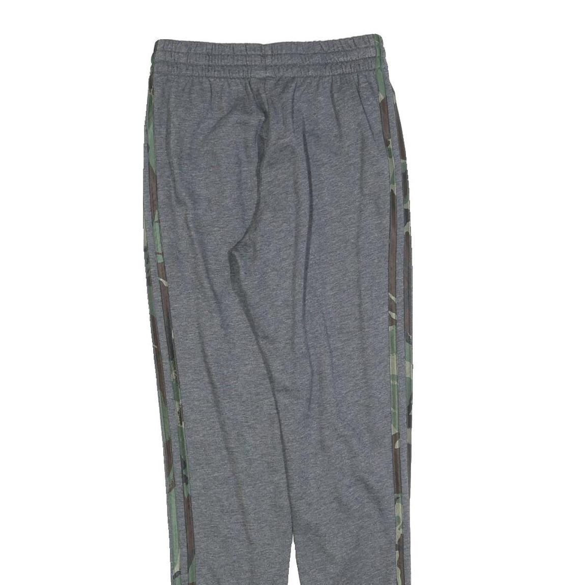 ADIDAS Mens Joggers Grey & Camouflage XS W25 L30 Cotton Slim Tapered Fit Casual