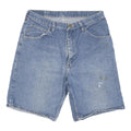 WRANGLER Mens Denim Blue Casual Shorts L W34 Cotton Blend Classic Fit