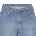 WRANGLER Mens Denim Blue Casual Shorts L W34 Cotton Blend Classic Fit