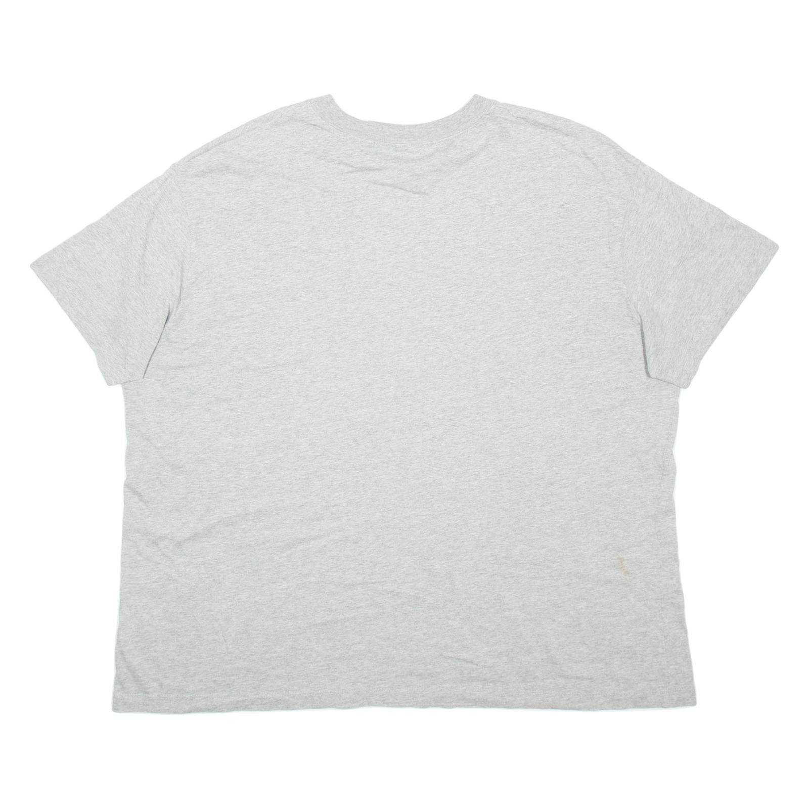 NIKE Womens T-Shirt Grey XL