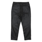 NEXT Womens Regular Black Trousers W34 L25 Button Closure Polyester Blend