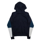 CHAMPION Womens Blue Hoodie Full Zip S