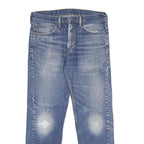 LEVI'S 505 Mens Jeans Blue Regular Straight Denim Medium W34 L30 Classic Zip
