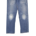 LEVI'S 505 Mens Jeans Blue Regular Straight Denim Medium W34 L30 Classic Zip