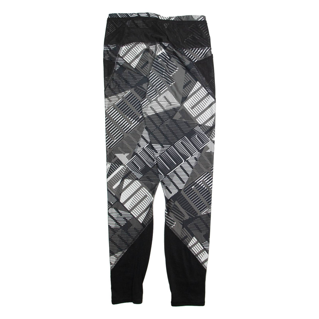 PUMA Womens Trousers Black Slim Tapered W24 L27