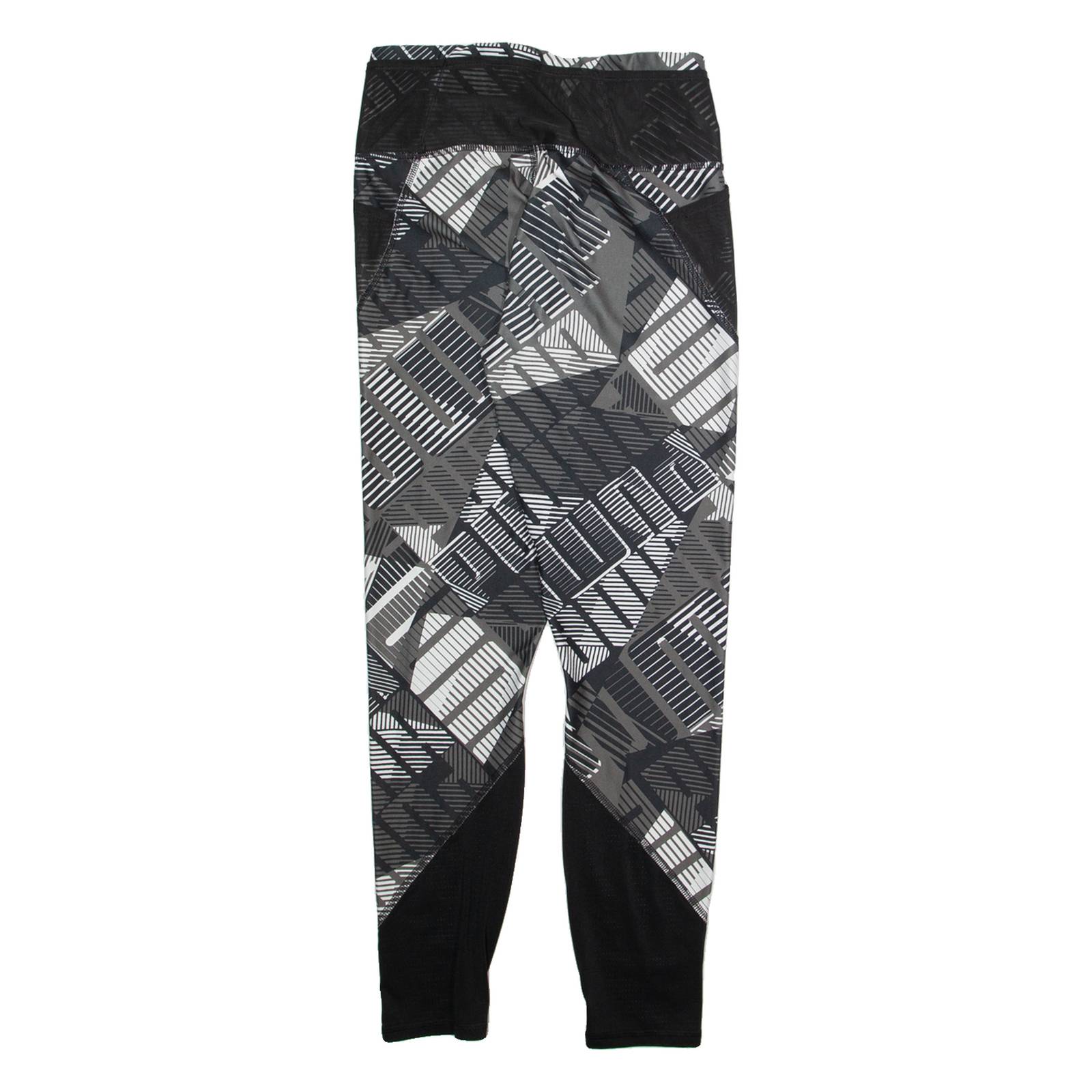 PUMA Womens Trousers Black Slim Tapered W24 L27