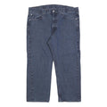 LEVI'S 505 Mens Jeans Blue Regular Straight Denim Medium W38 L25 Classic Zip