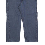 LEVI'S 505 Mens Jeans Blue Regular Straight Denim Medium W38 L25 Classic Zip