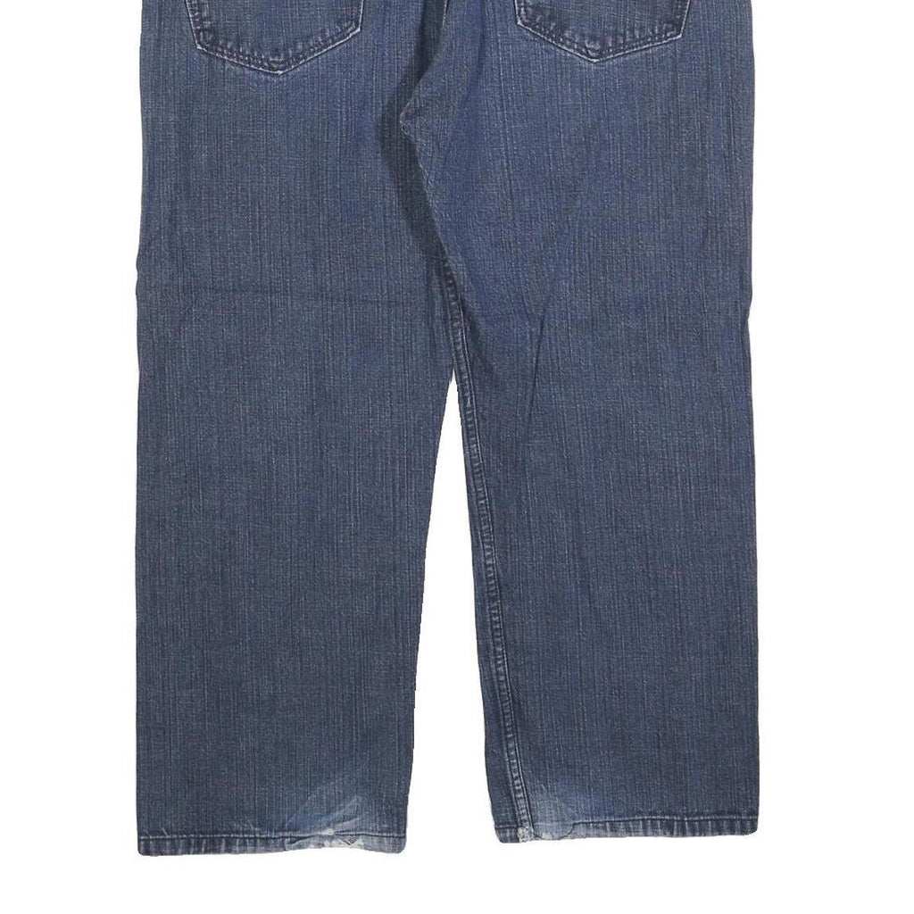 LEVI'S 505 Mens Jeans Blue Regular Straight Denim Medium W38 L25 Classic Zip