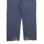 LEVI'S 505 Mens Jeans Blue Regular Straight Denim Medium W38 L25 Classic Zip