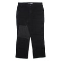 CARHARTT Mens Trousers Black Relaxed Straight W34 L30