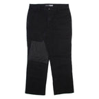 CARHARTT Mens Trousers Black Relaxed Straight W34 L30