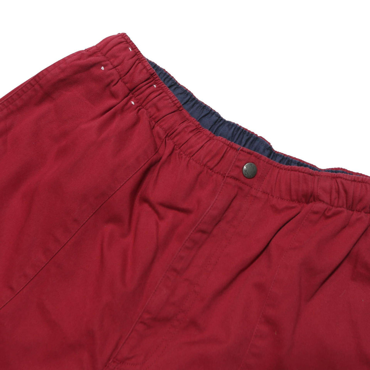 POLO RALPH LAUREN Mens Red Casual Shorts L W35 Cotton Blend Elastic Waist
