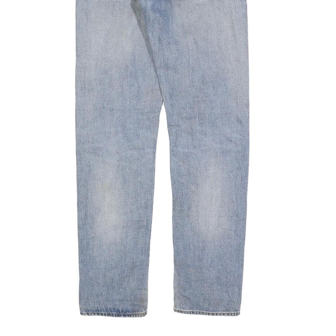 CARHARTT Mens Jeans Blue Slim Straight Denim Light W33 L34 Workwear Casual