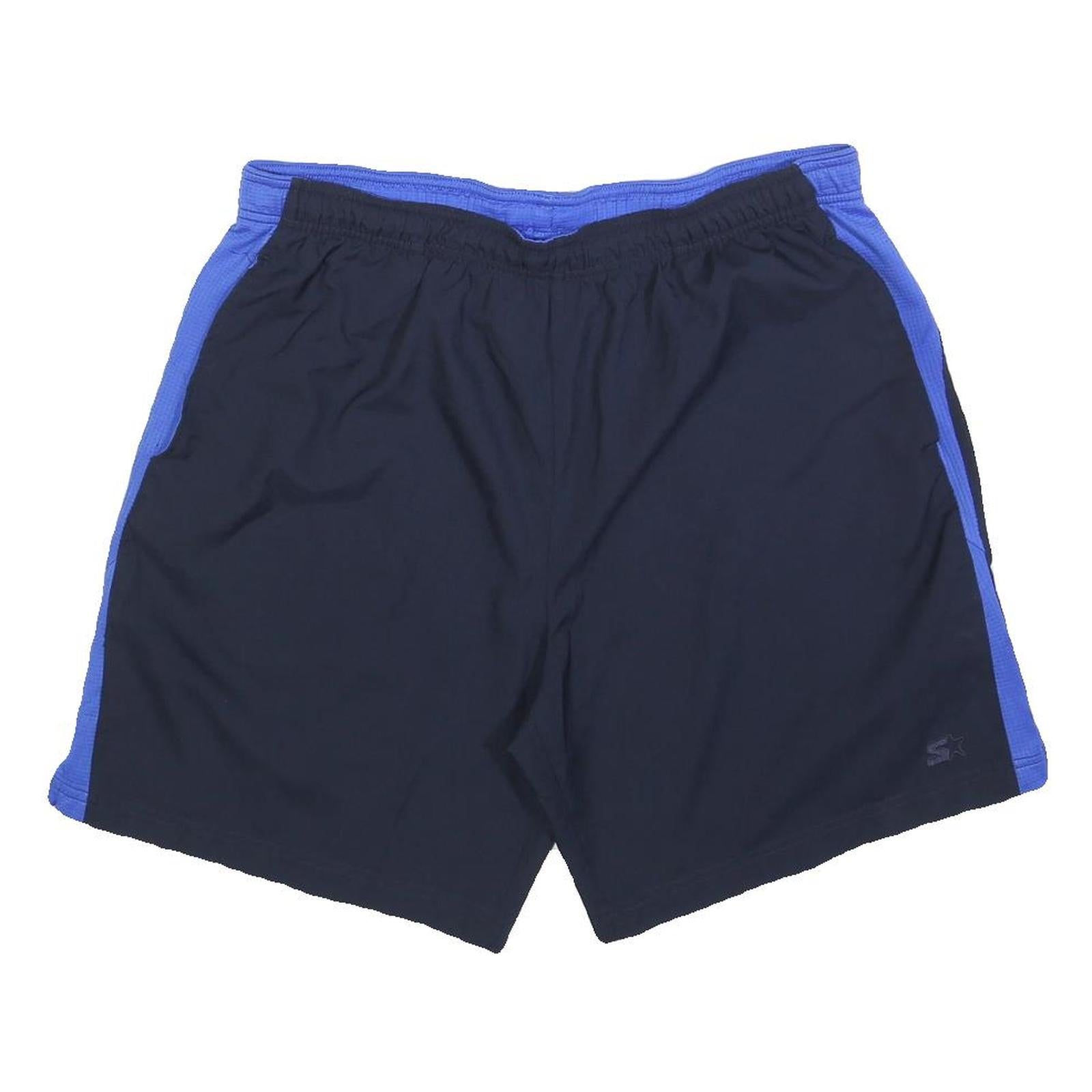 STARTER Mens Navy Blue Casual Shorts L W34 Lightweight Sportswear